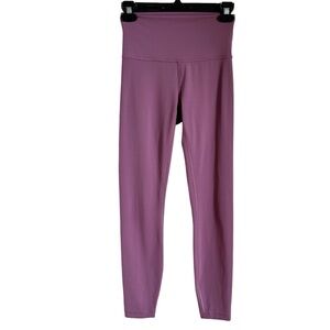 Lululemon Wunder Under High Rise Leggings 25" Vintage Plum Size 4 Women's W5BPAS